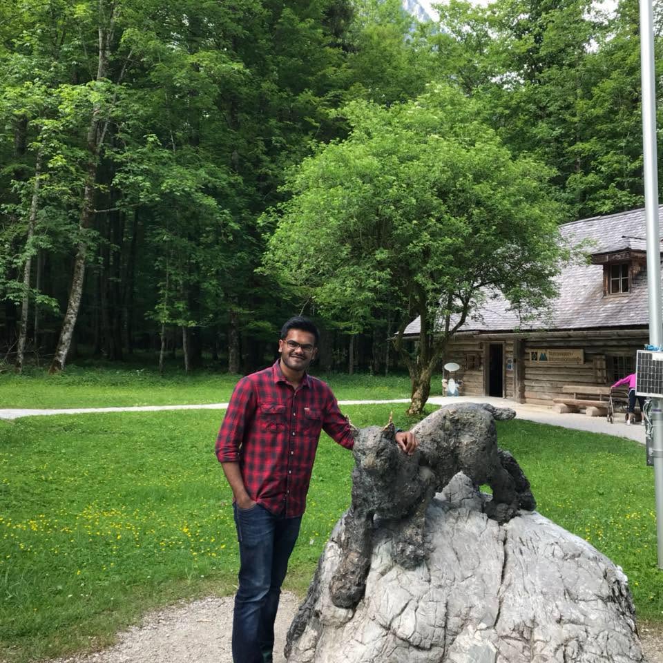 Joab David Johanan outdoors in Germany